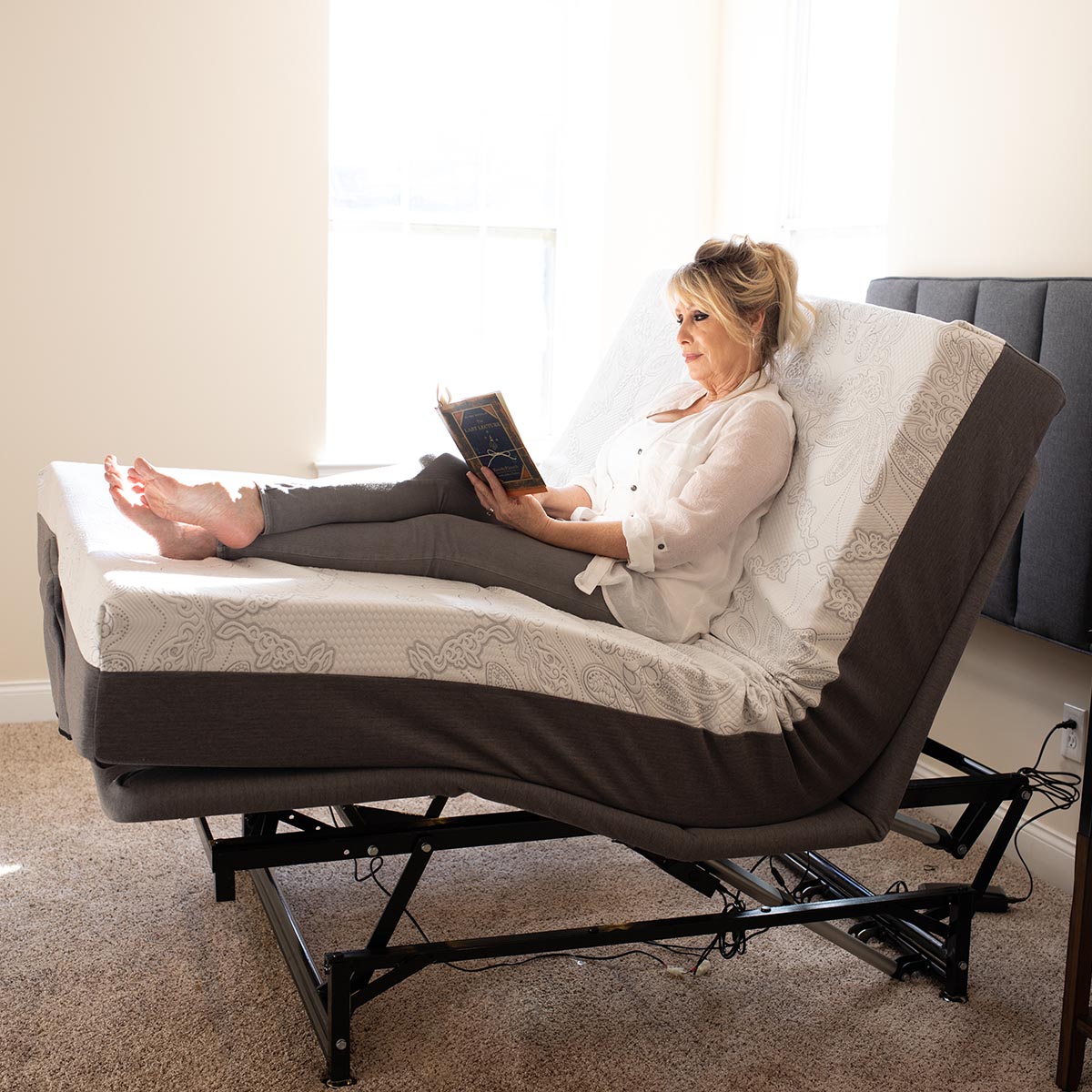 Burbank Electropedic Flexabed 3 motor fully electric hi lo bed