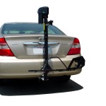 Burbank Electropedic Manual wheelchair Bracket with Ultra Lite Lift on A Toyota Camry