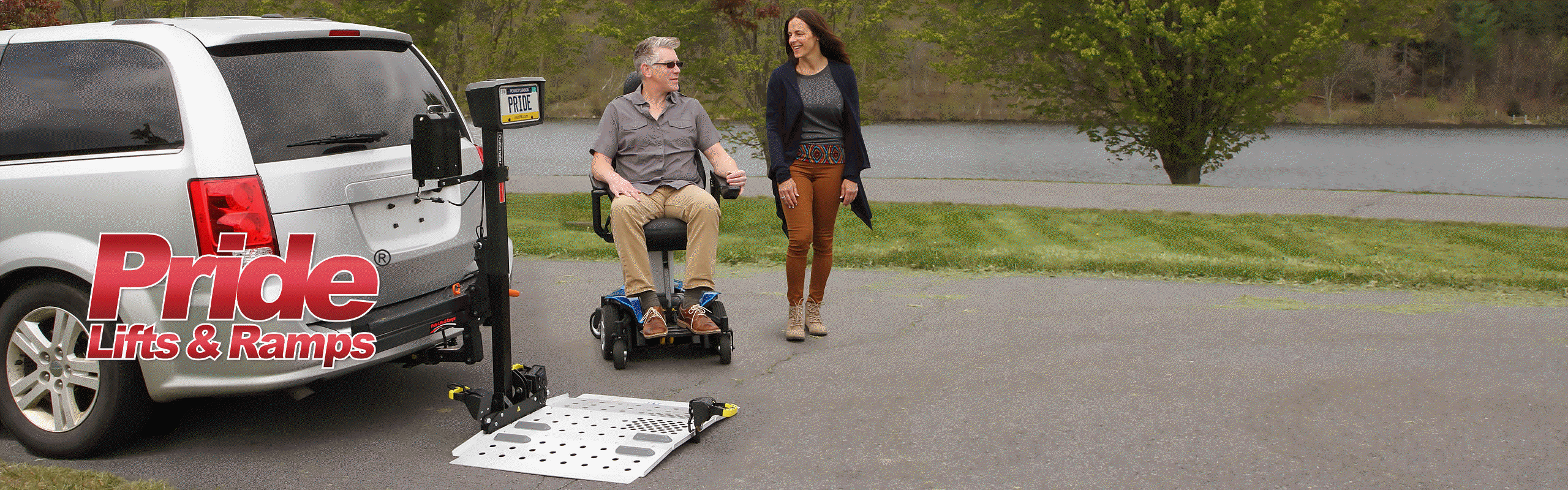 Burbank Electropedic pride outside class 2 and 3 hitch lift mobility scooter wheelchair