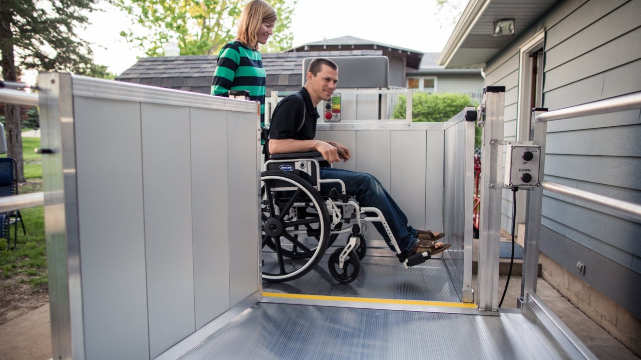 Burbank Electropedic Vertical Platform Lift