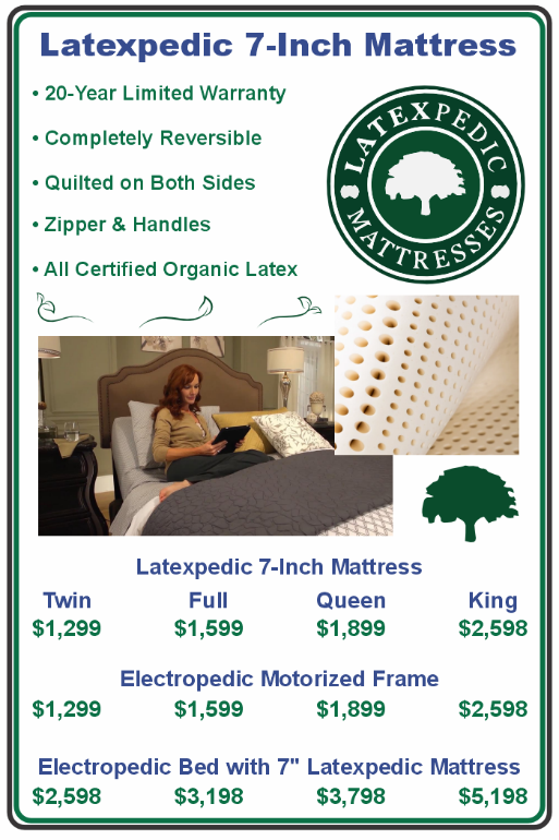 Burbank Electropedic Organic Mattress