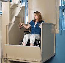 Burbank Electropedic bruno vpl3100 vertical platform lift