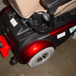 Burbank Electropedic A Bracket Installed on A liberty 312 power chair.