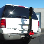 Burbank Electropedic Classic Trilift Mobility LIft on A Ford Expedition.