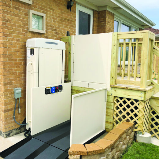 Burbank Electropedic Harmar Highlander Vertical Platform Lifts (VPL)