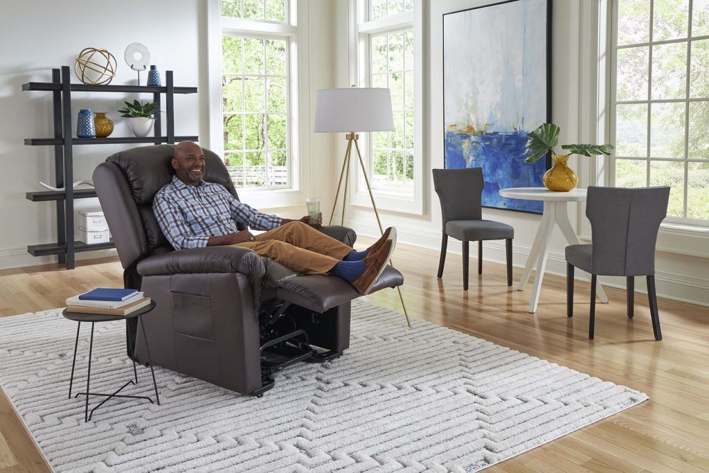 Burbank Electropedic lift chair recliner