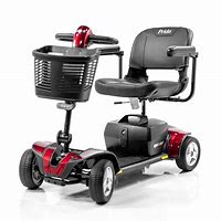 Burbank Electropedic mobility scooters that are used as senior chairs