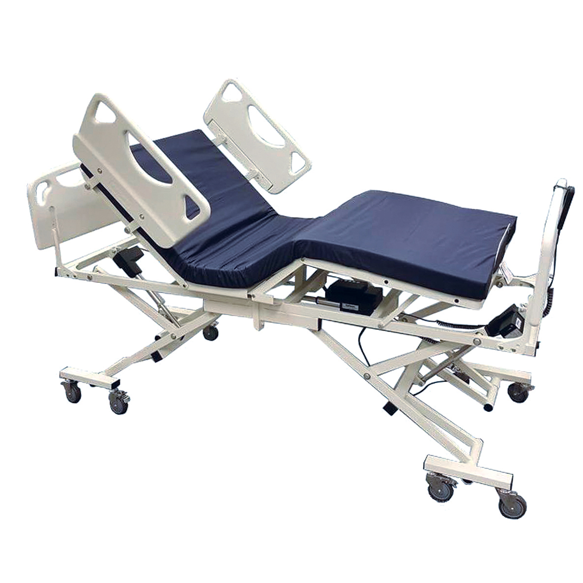 Burbank Tuffcare 3 motor fully electric hi lo hospital bed