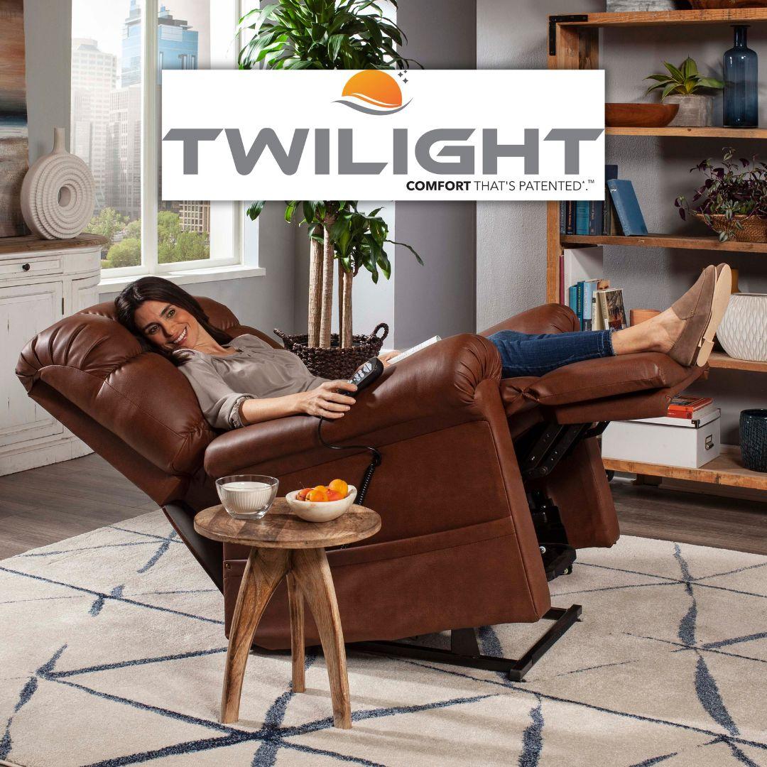 Burbank Electropedic Lift Chair recliner by Golden Technologies: Twilight, Cloud, Relaxer, MaxiComfort