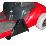 Burbank Electropedic Ultra Lite Bracket Bolt on A Buzz Around Scooter.
