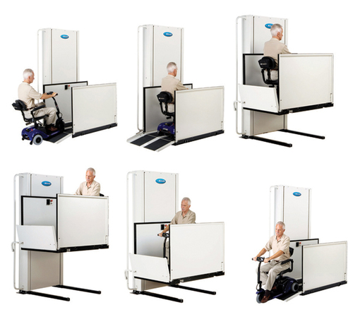Burbank Electropedic vpl vertical platform wheelchair elevator