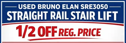 Burbank Electropedic Bruno Stair Lifts Banner