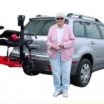 Burbank Electropedic Trilift Customer with their Trilift mobility product