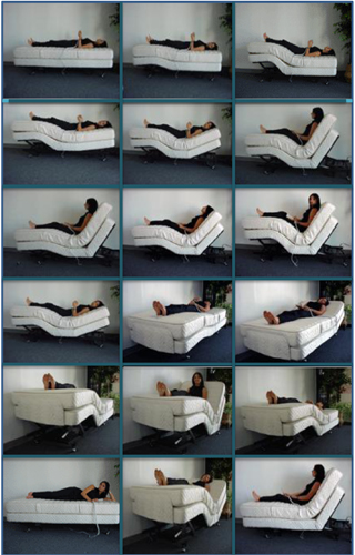 Burbank adjustable beds and natural organic latex mattresses