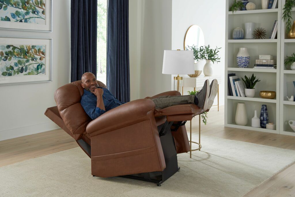 Burbank Electropedic lift chair recliner by Golden Tech