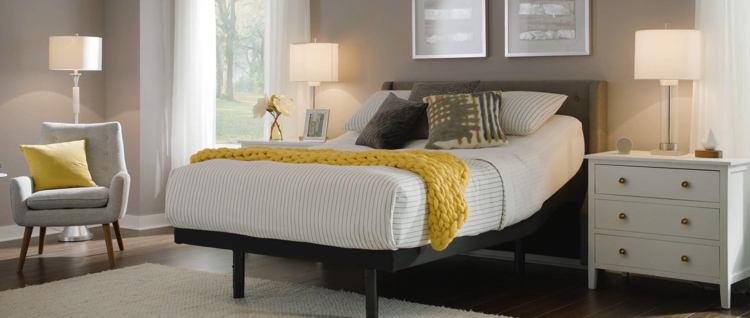 Burbank Electropedic adjustable bed